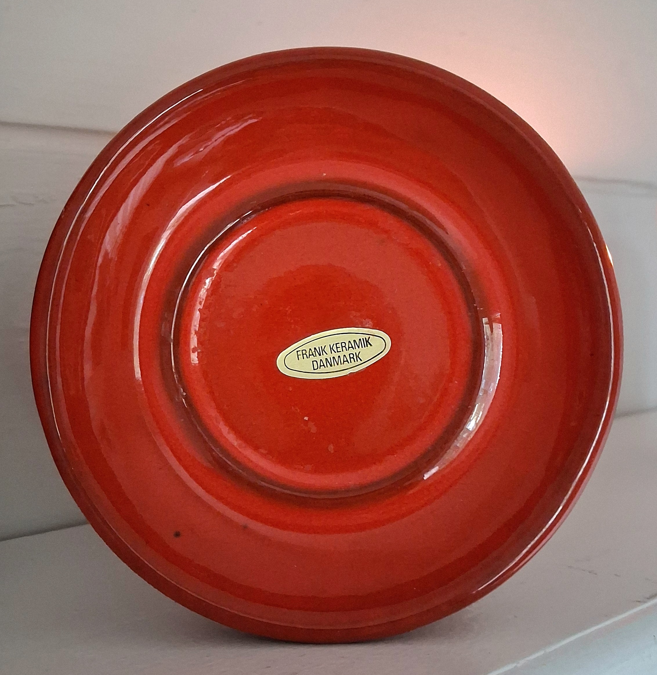 Flot orange Frank keramik