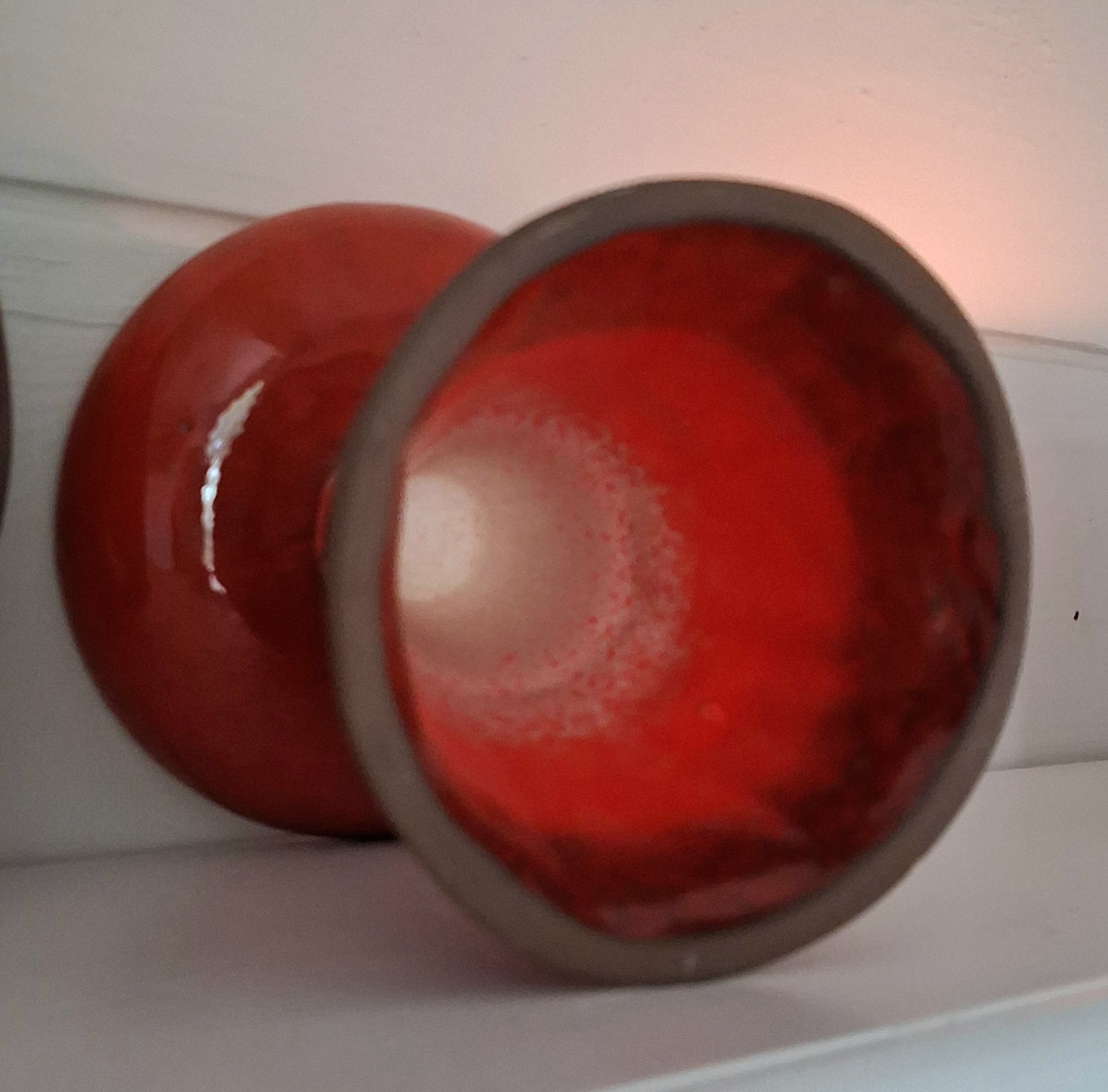 Flot orange Frank keramik