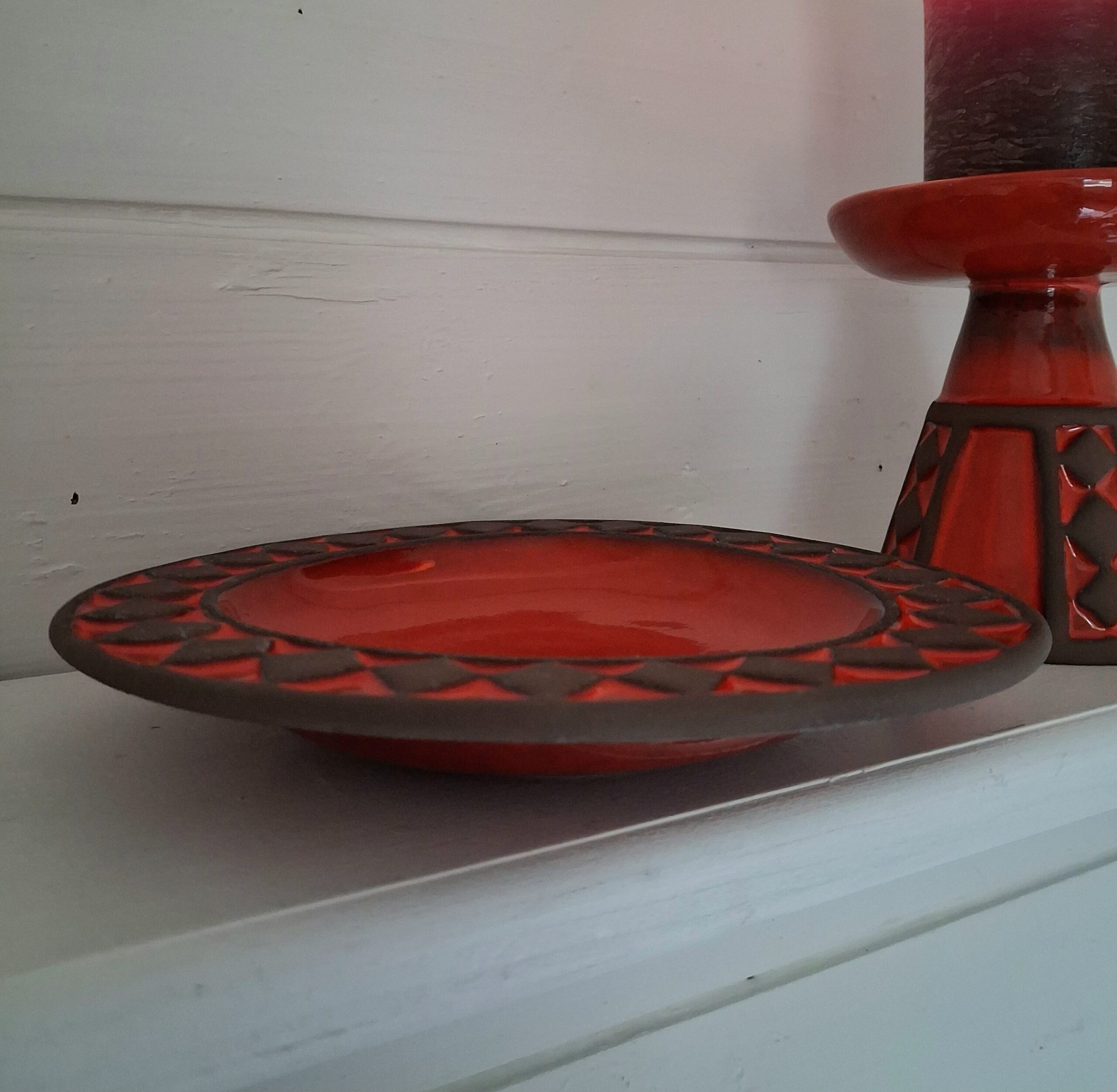 Flot orange Frank keramik