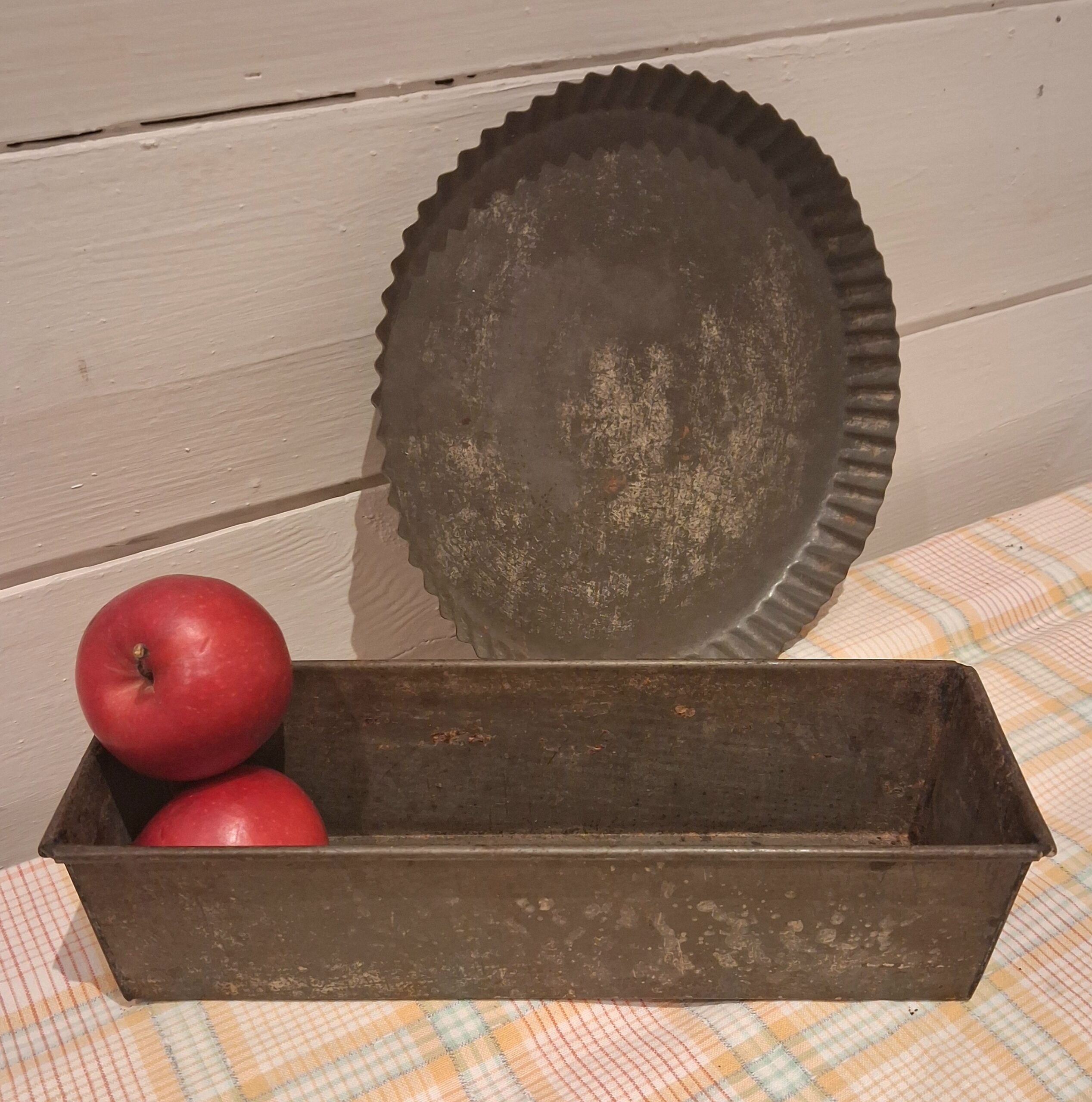 Sød gammel bageform med fin patina