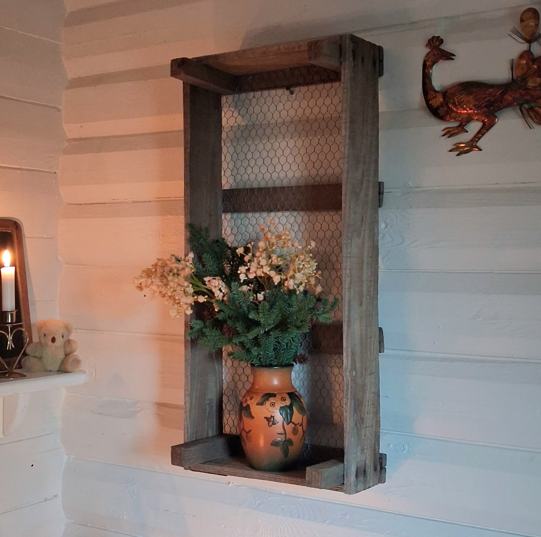 Flot rustik løgkasse