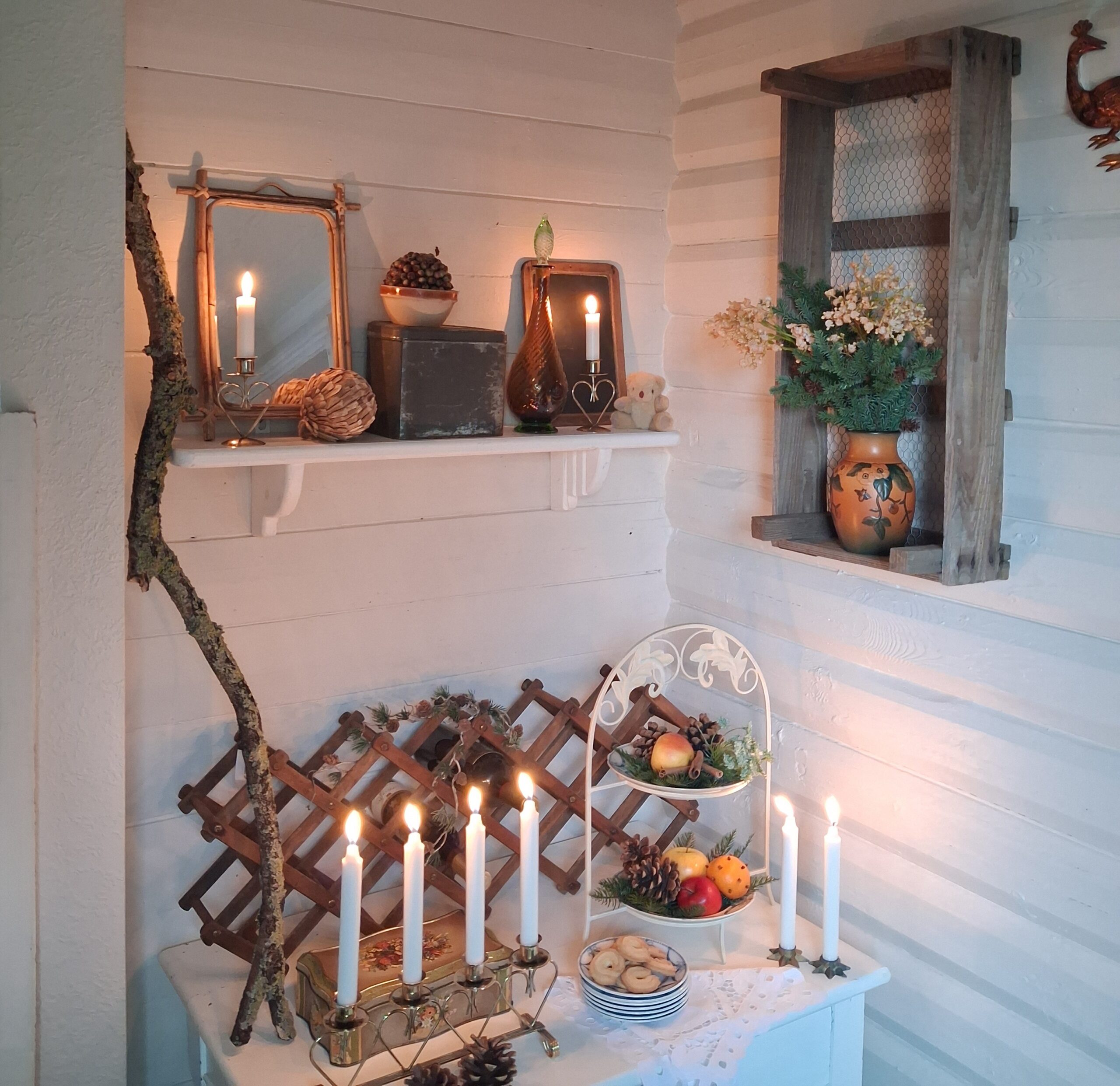 Hygge med levende lys...