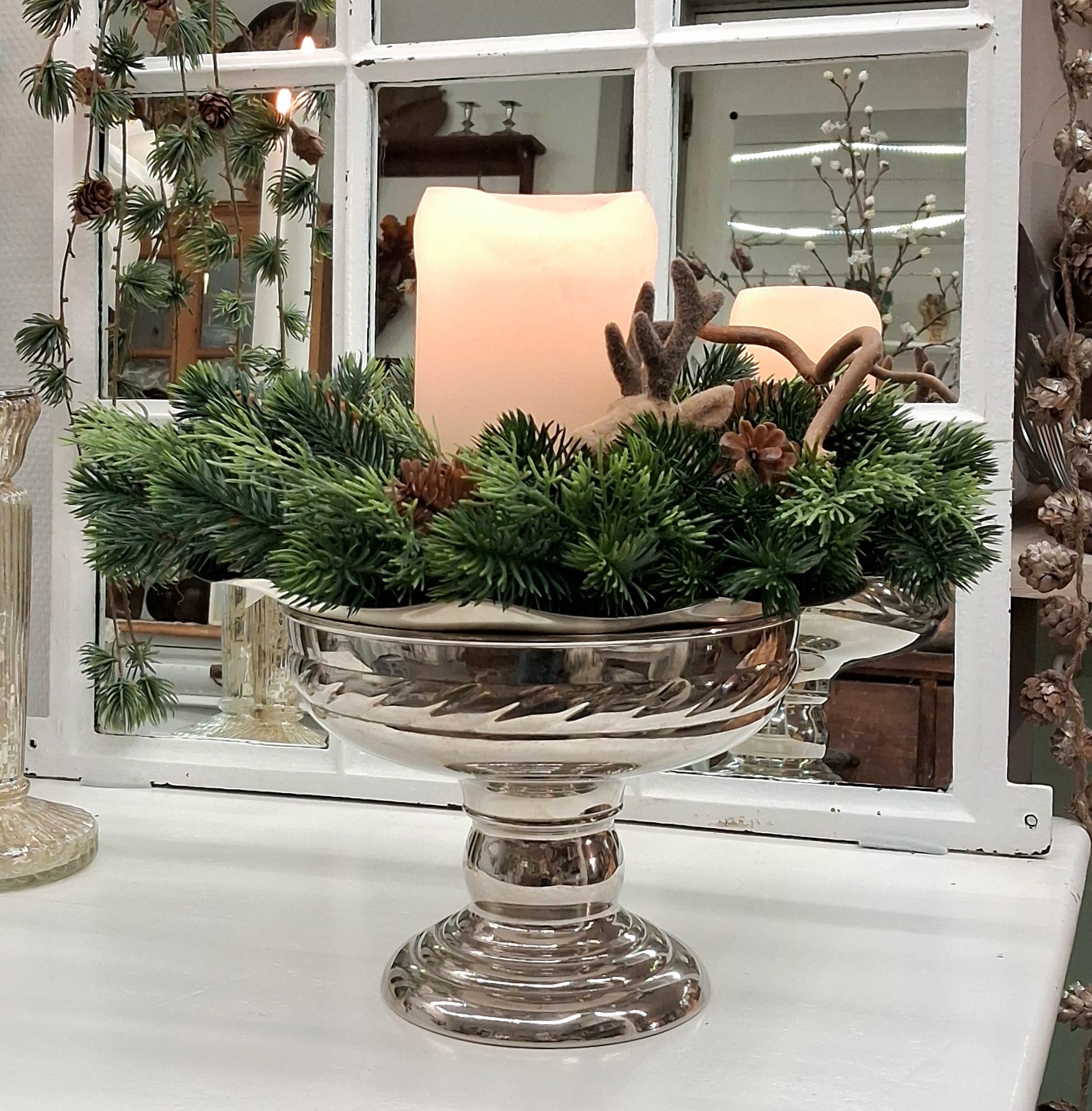 Gran krans med kogler