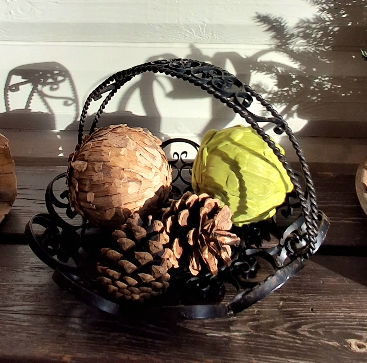 Flot og elegant metal skål