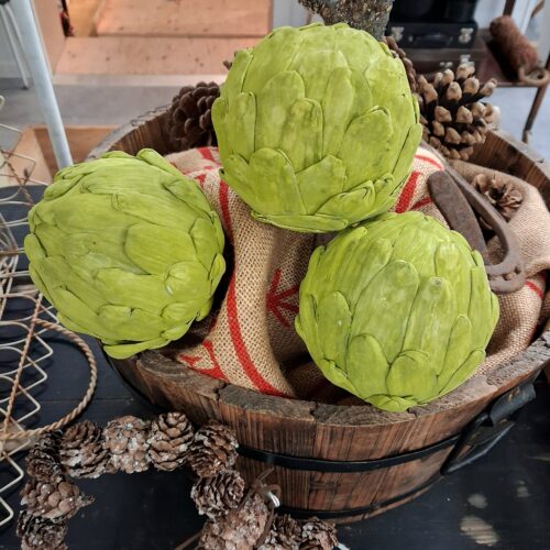 Fin grøn Artiskok til dekoration