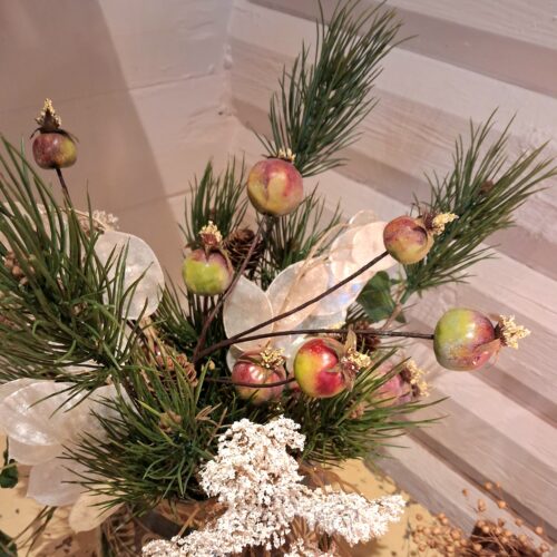 Flotte Valmuekapsler på stilke – stor flergrenet