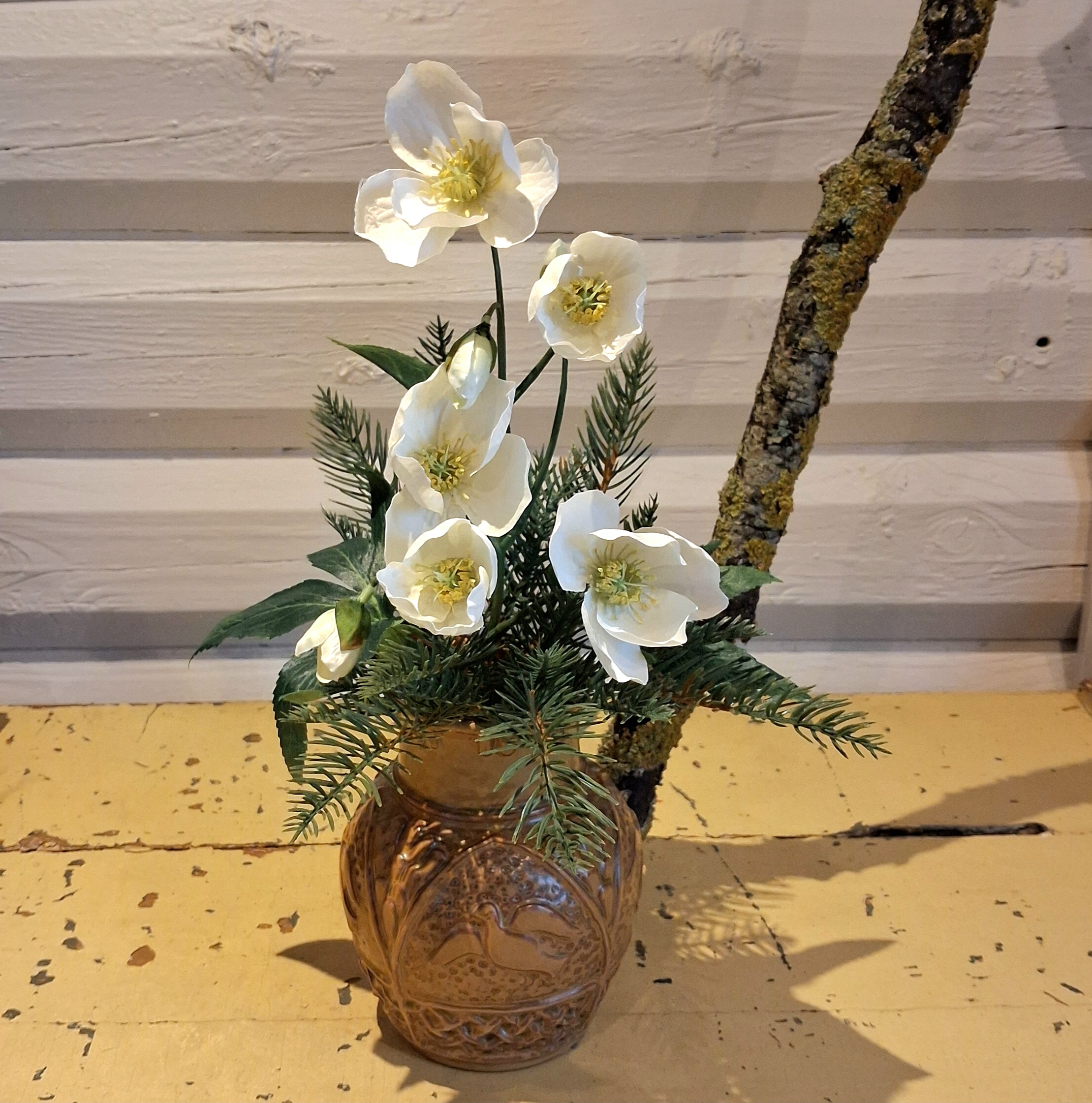 Smuk hvid Vinterrose