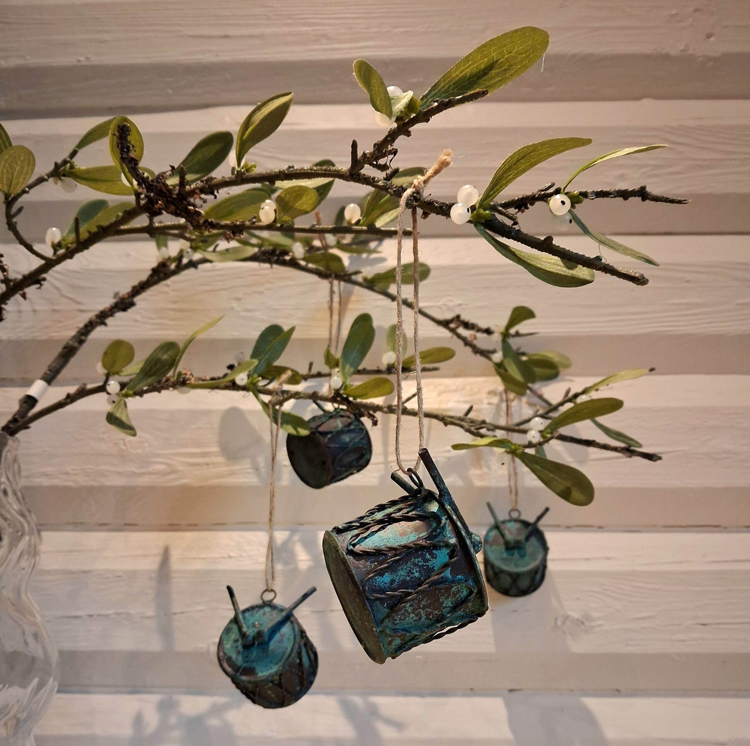 Rustik julepynt - Tromme