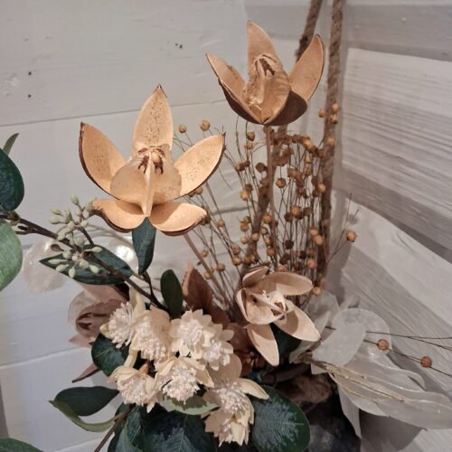 Tørret Lilje blomst – flot rustik