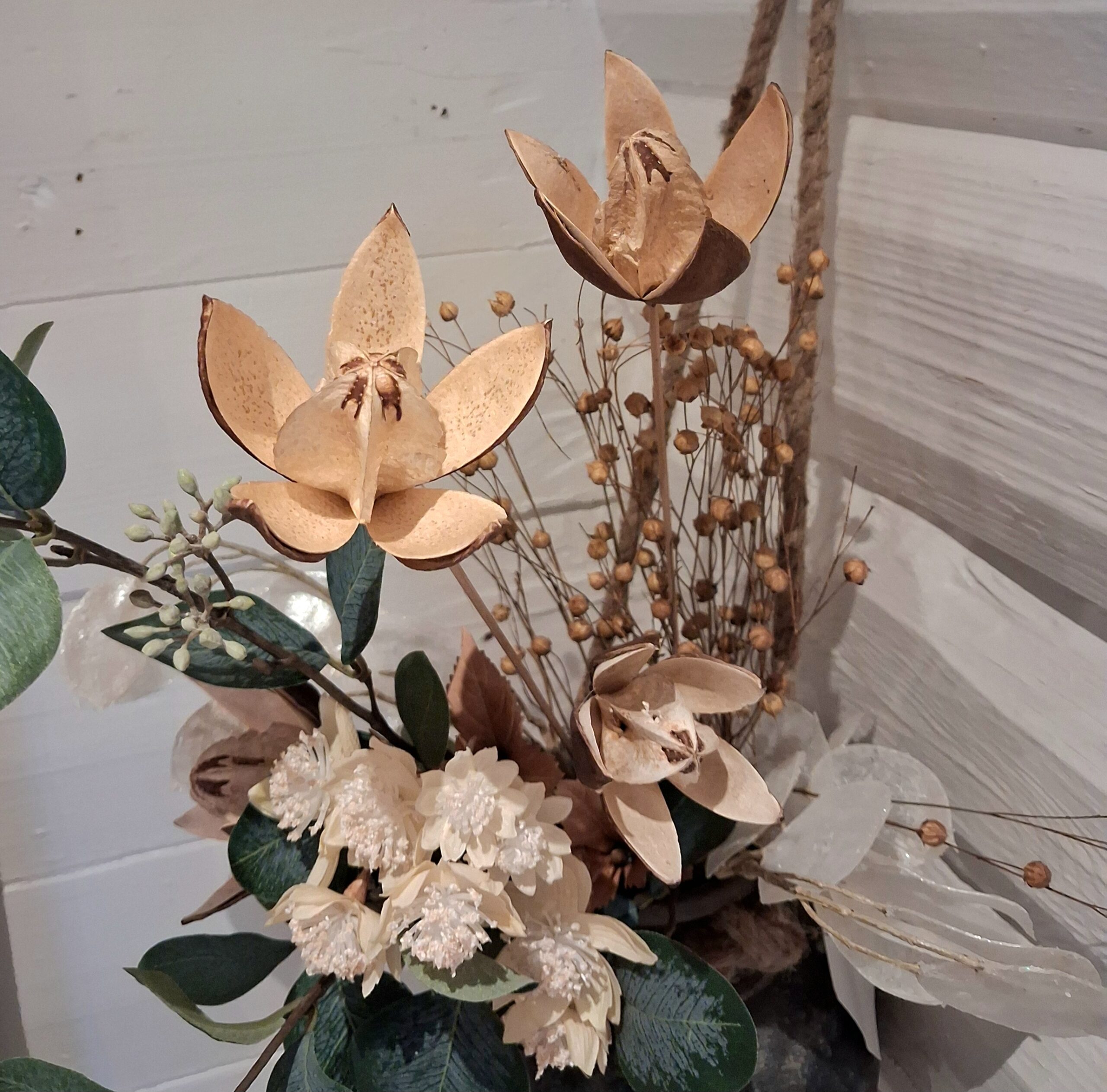 Tørret Lilje blomst - flot rustik