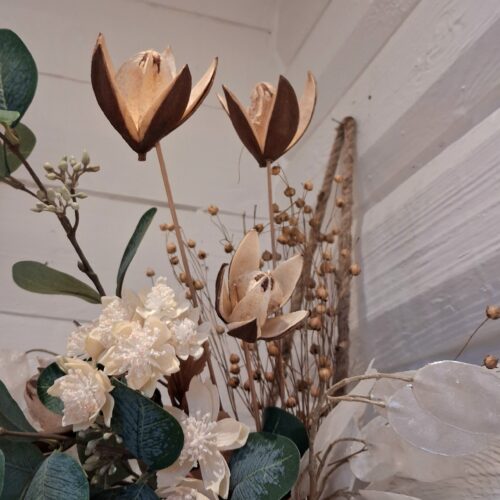 Tørret Lilje blomst – flot rustik