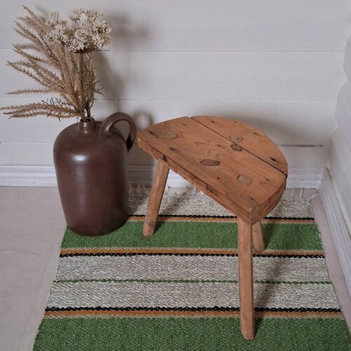 3-benet malke skammel – flot rustik