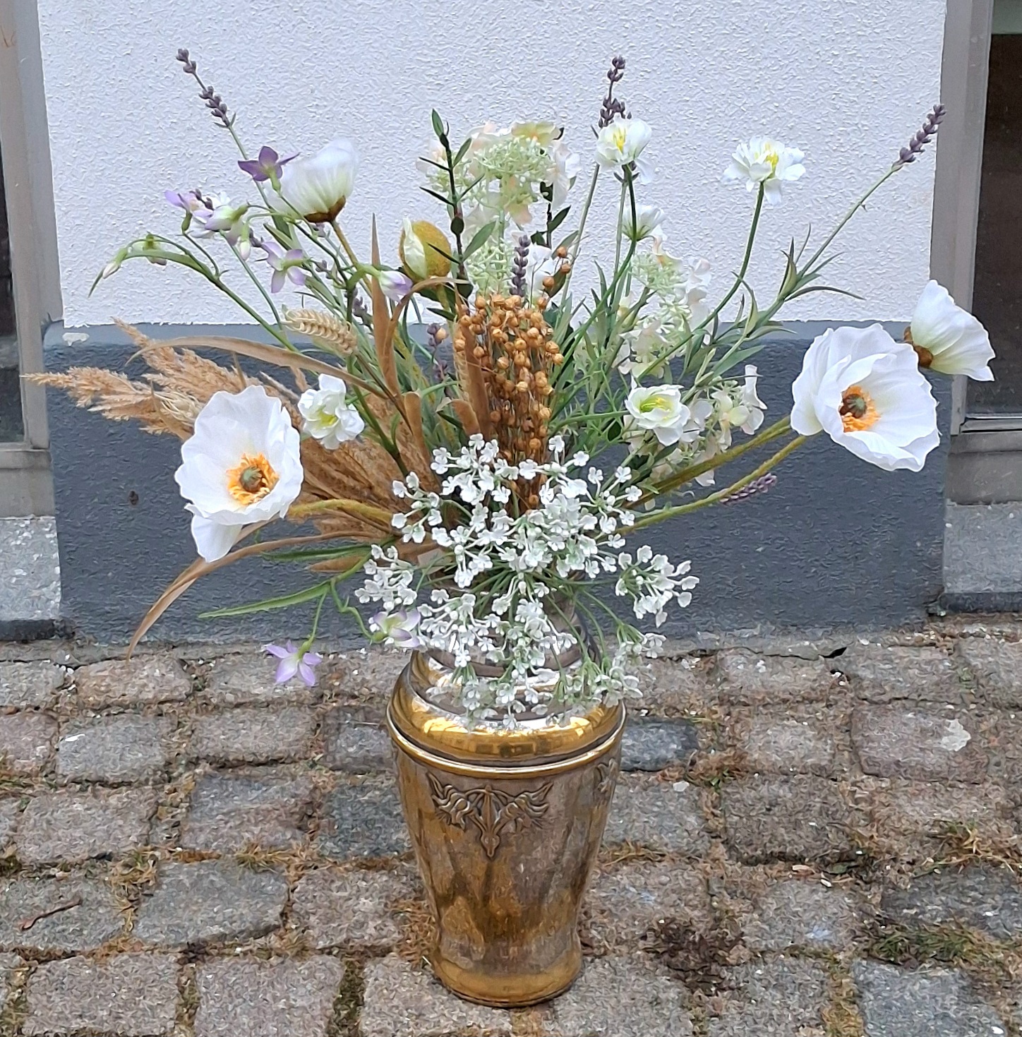 Vild buket med Valmuer