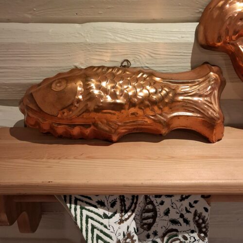 Fin gammel kobber form – Fisk