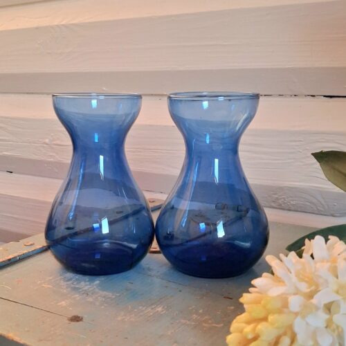 Hyacintglas blåt – i flot stand