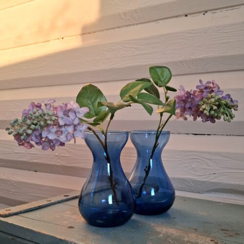 Hyacintglas blåt – i flot stand