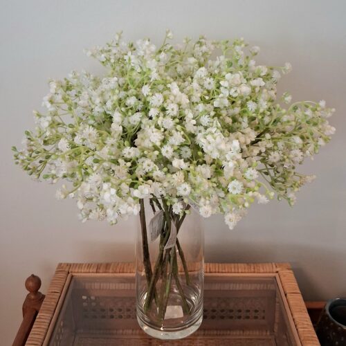 Fin hvid Brudeslør – flot fyldig og flergrenet