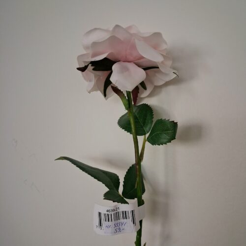 Smuk sart lyserød rose – flot og fyldig “Real Touch”