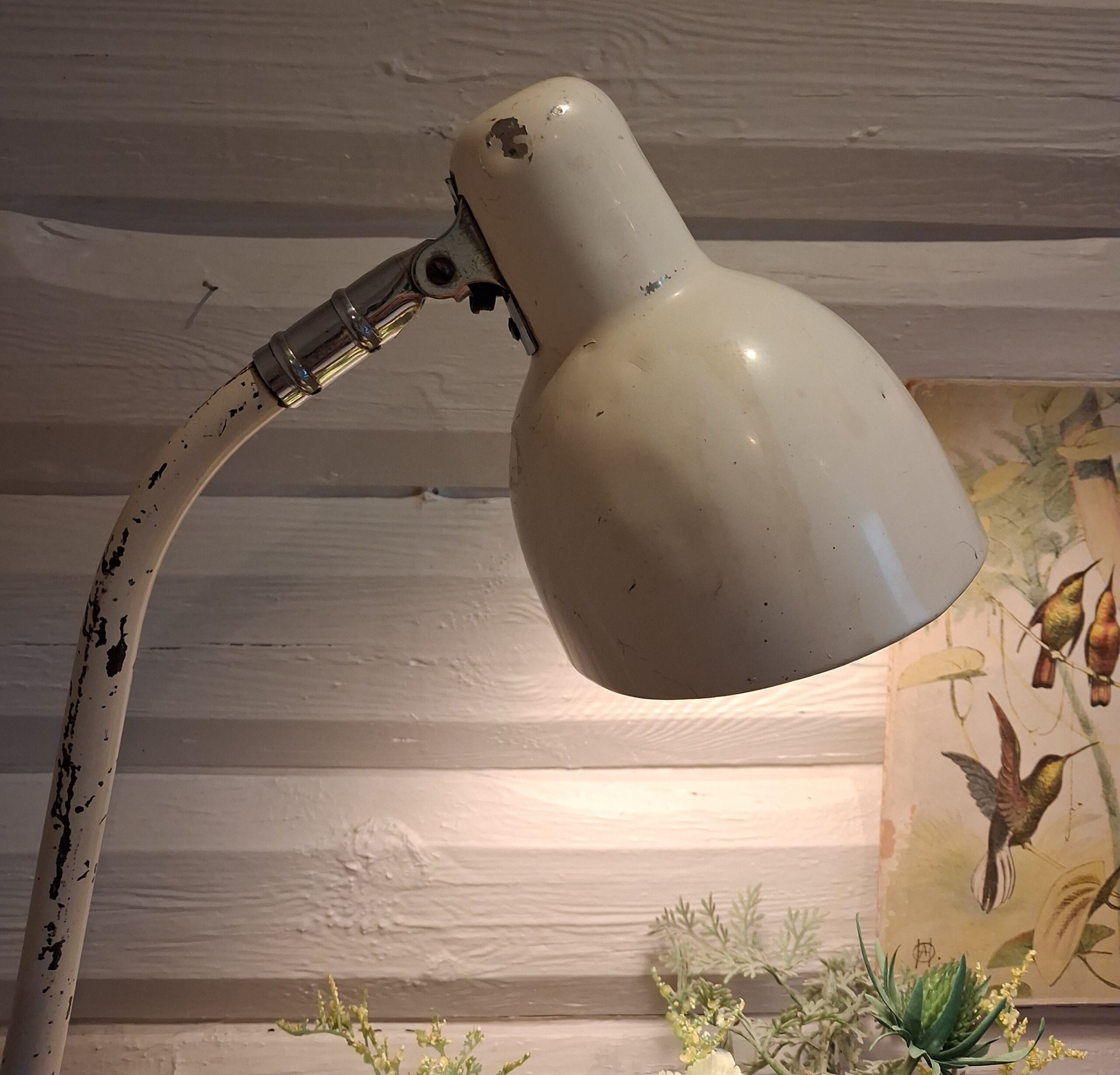 Flot vintage bordlampe