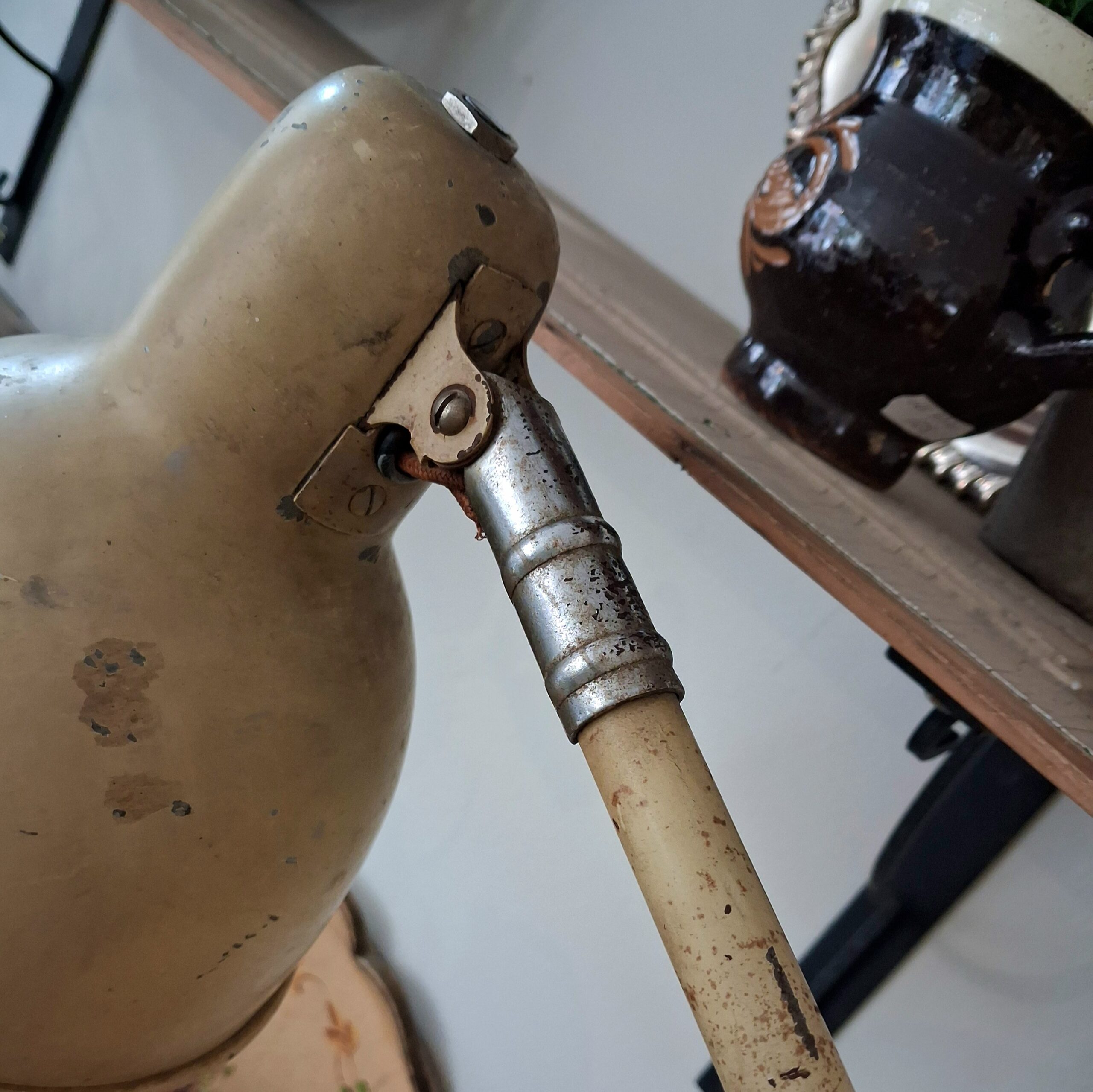 Flot vintage bordlampe