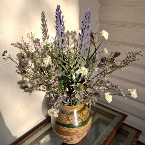 Brudeslør stor lys lilla gren – flot og fyldig Limonium