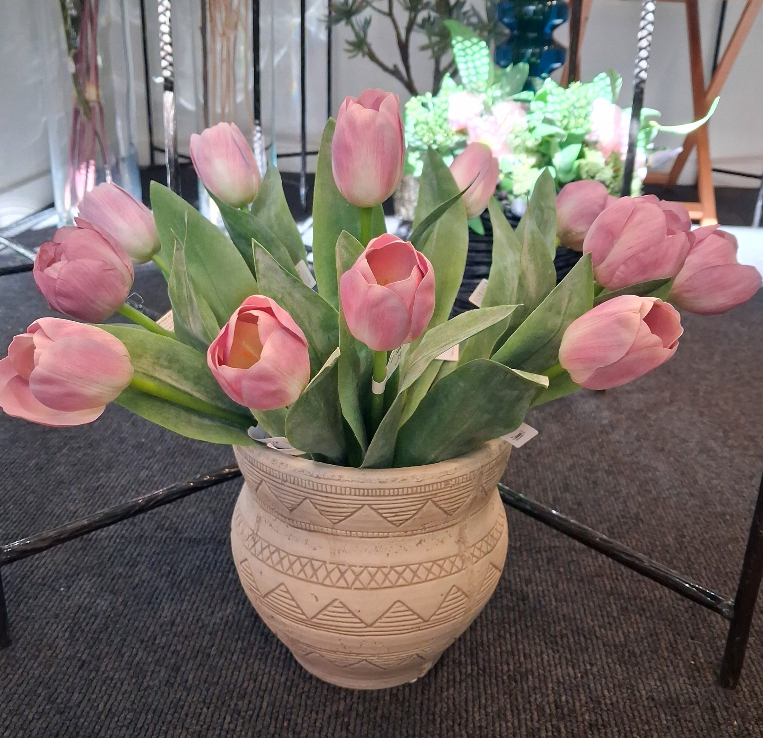 Smukke lyslilla Tulipaner