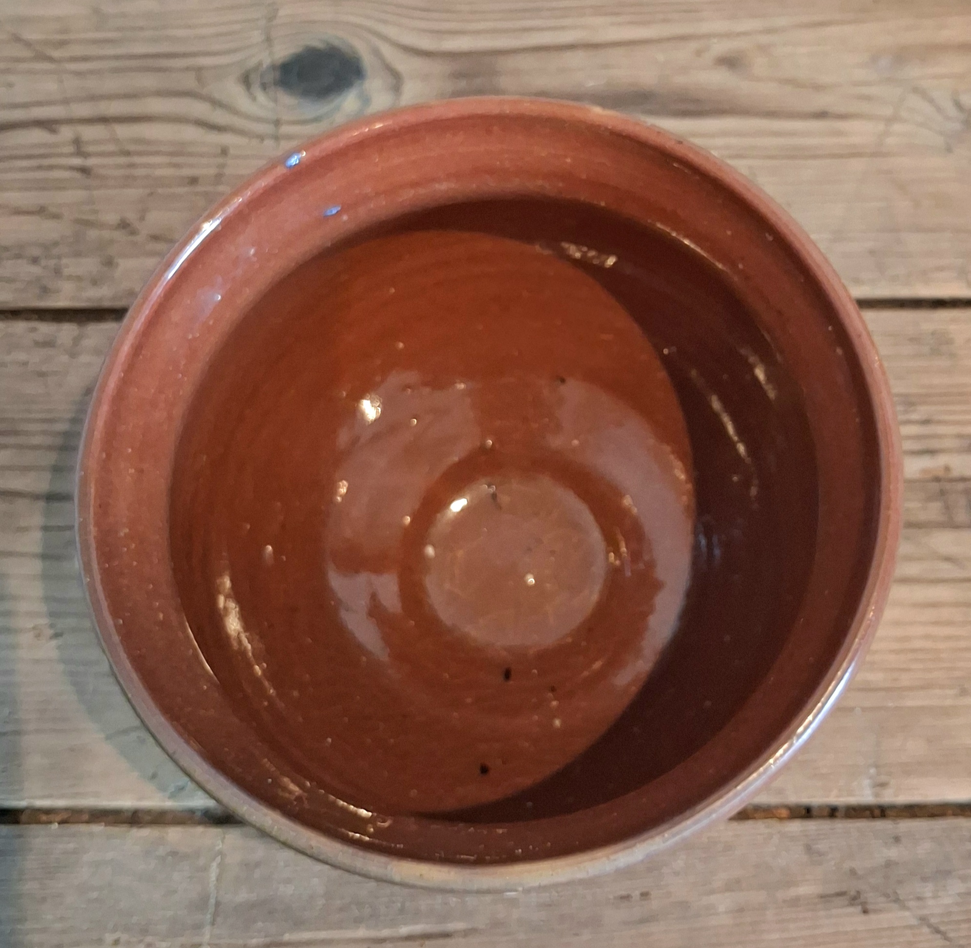 Sød svensk gammel lerskål