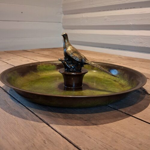 Flot bronce fad med fasan – H.F. ildfast