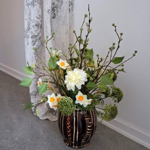 Pinselilje buket – 7 stk. smukke gule blomster