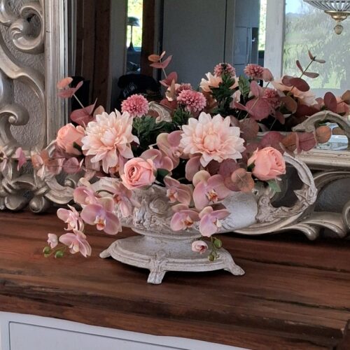 Fransk Jardiniere med flot patina