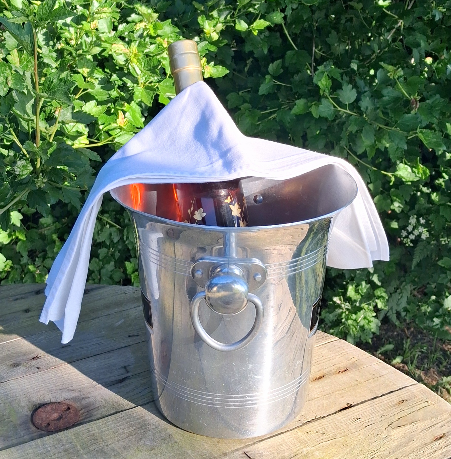 Flot Pommery Champagne køler i aluminium - Billede 3