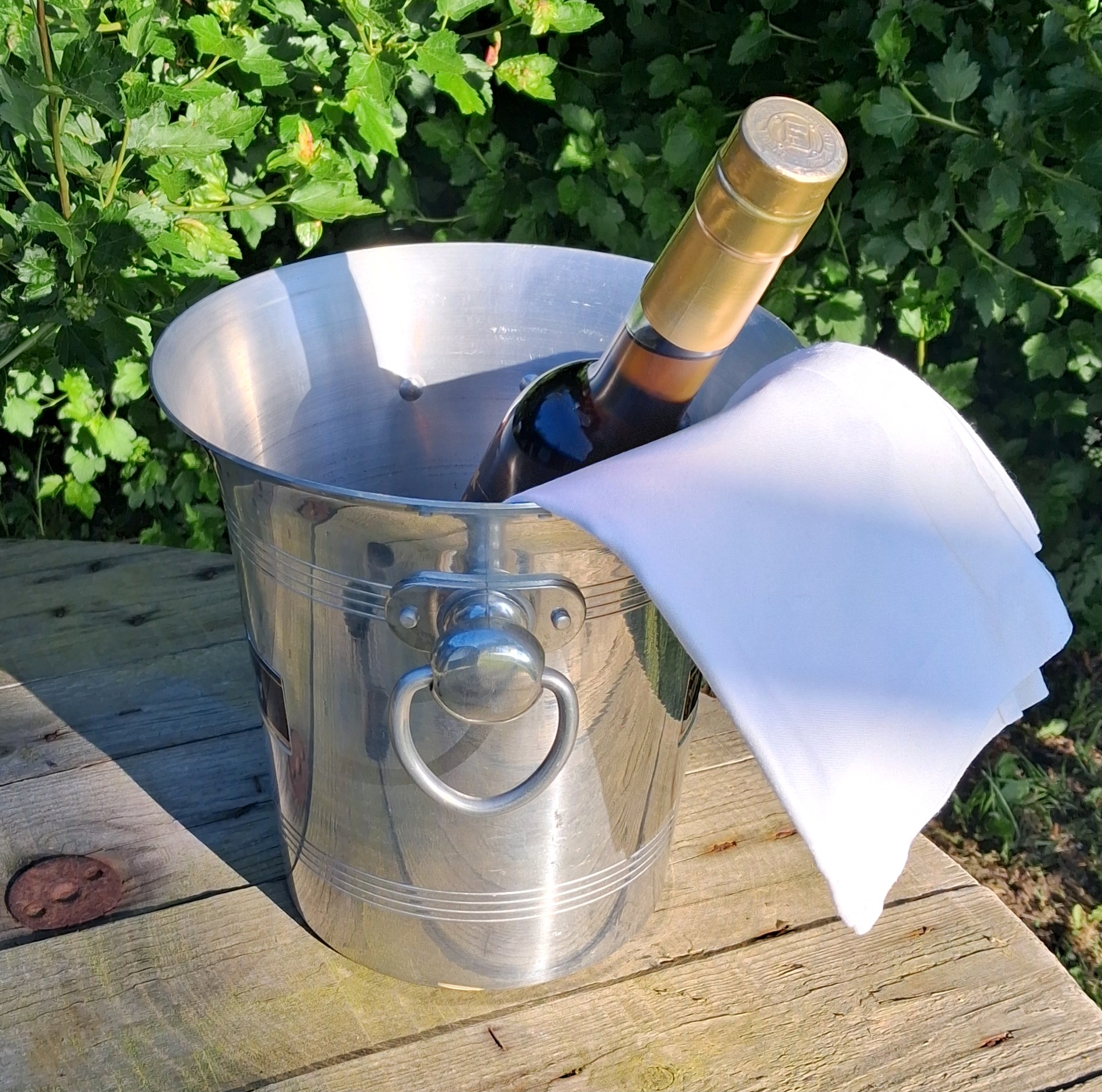 Flot Pommery Champagne køler i aluminium - Billede 4