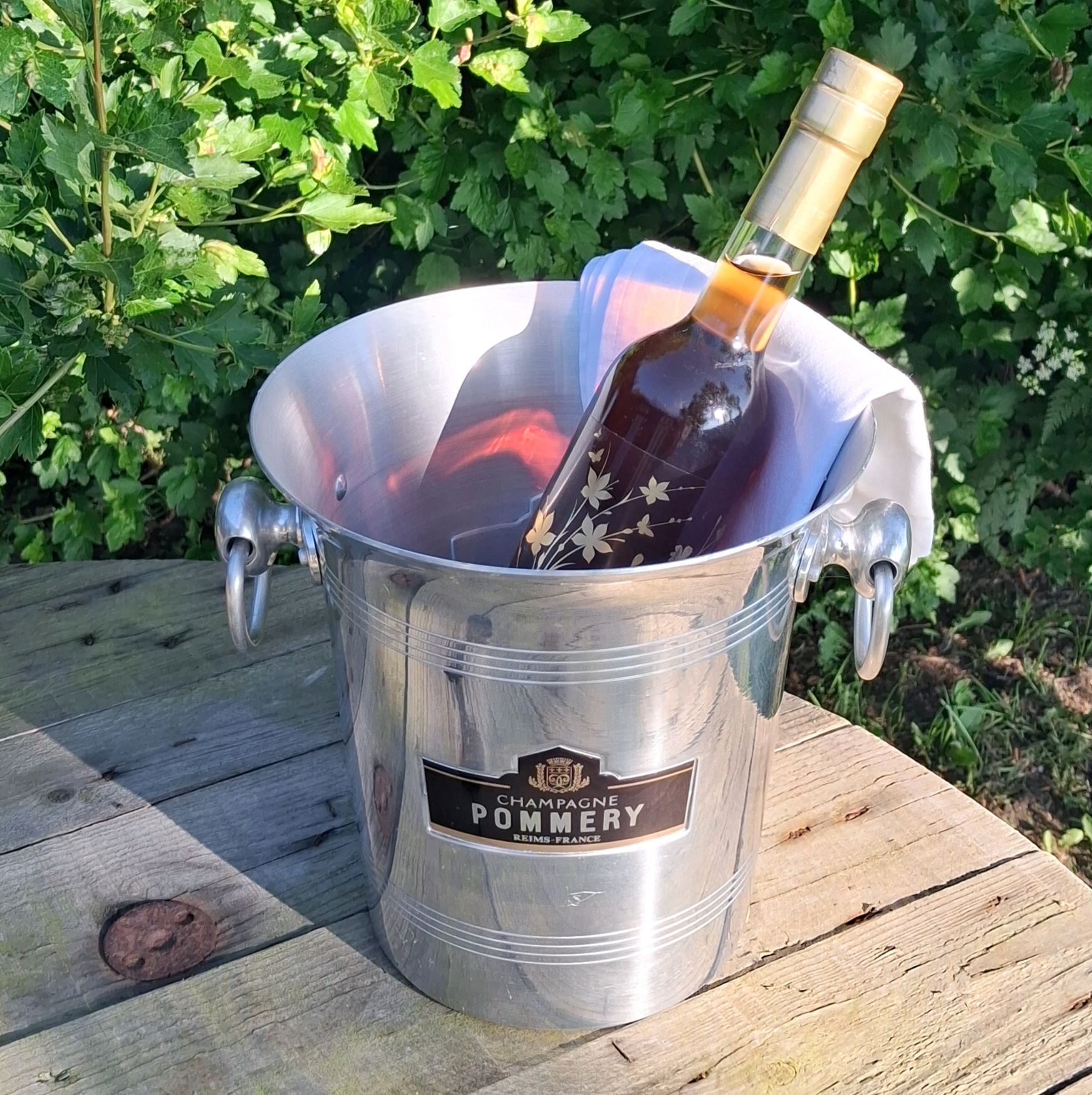 Flot Pommery Champagne køler i aluminium - Billede 7