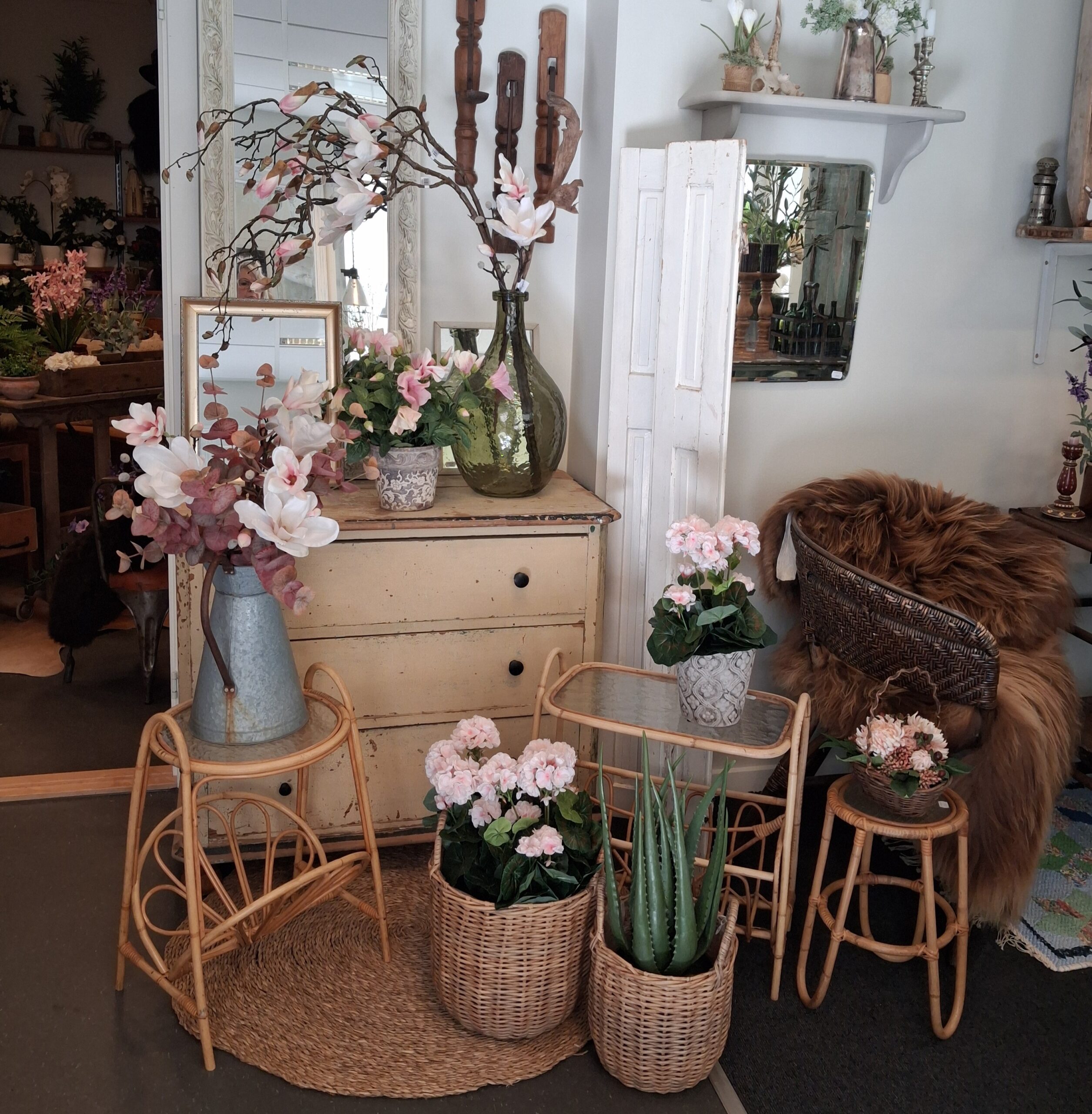 Blomster og planter, som passer sig selv...