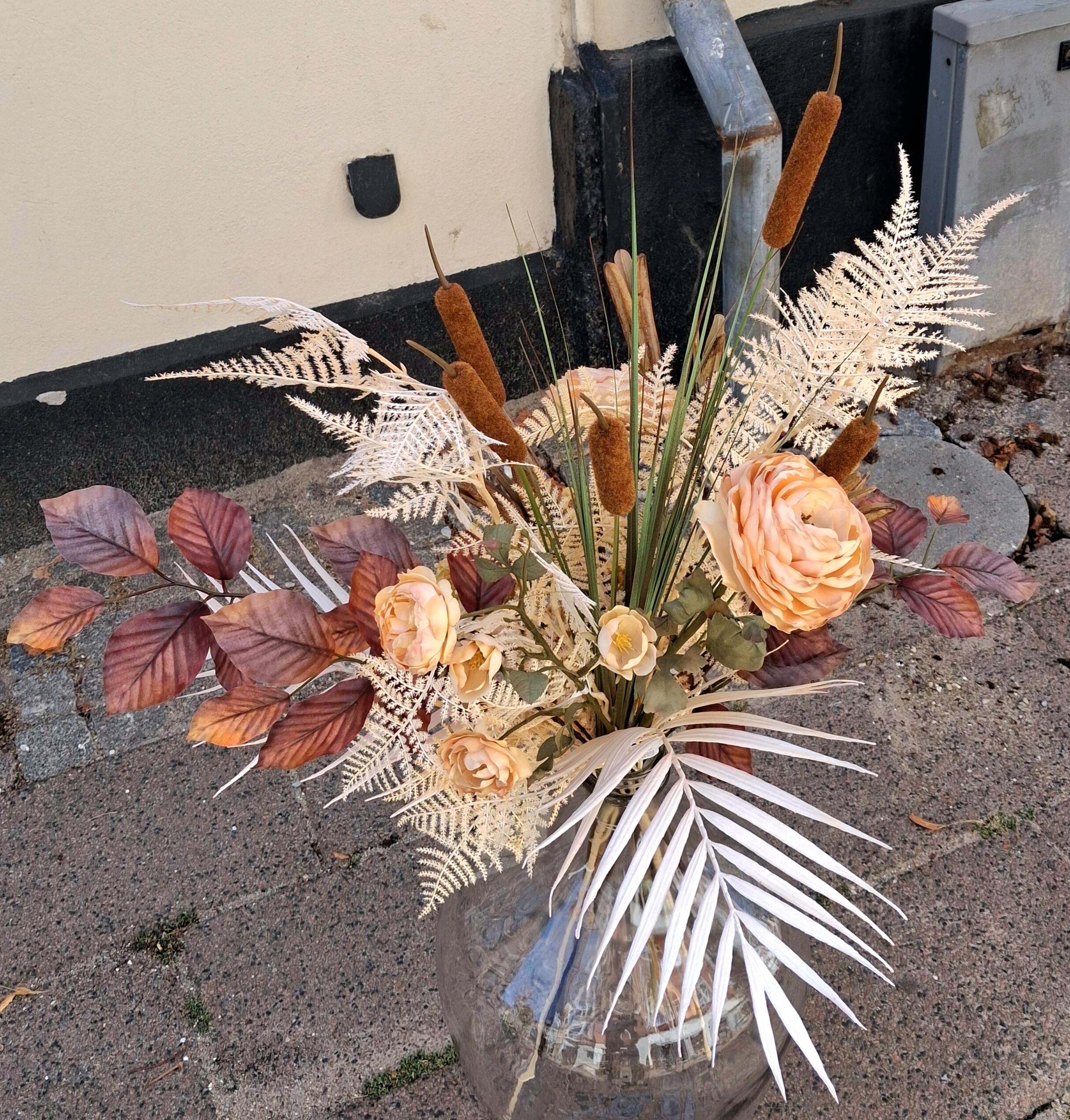 Smukke blomster, som passer sig selv