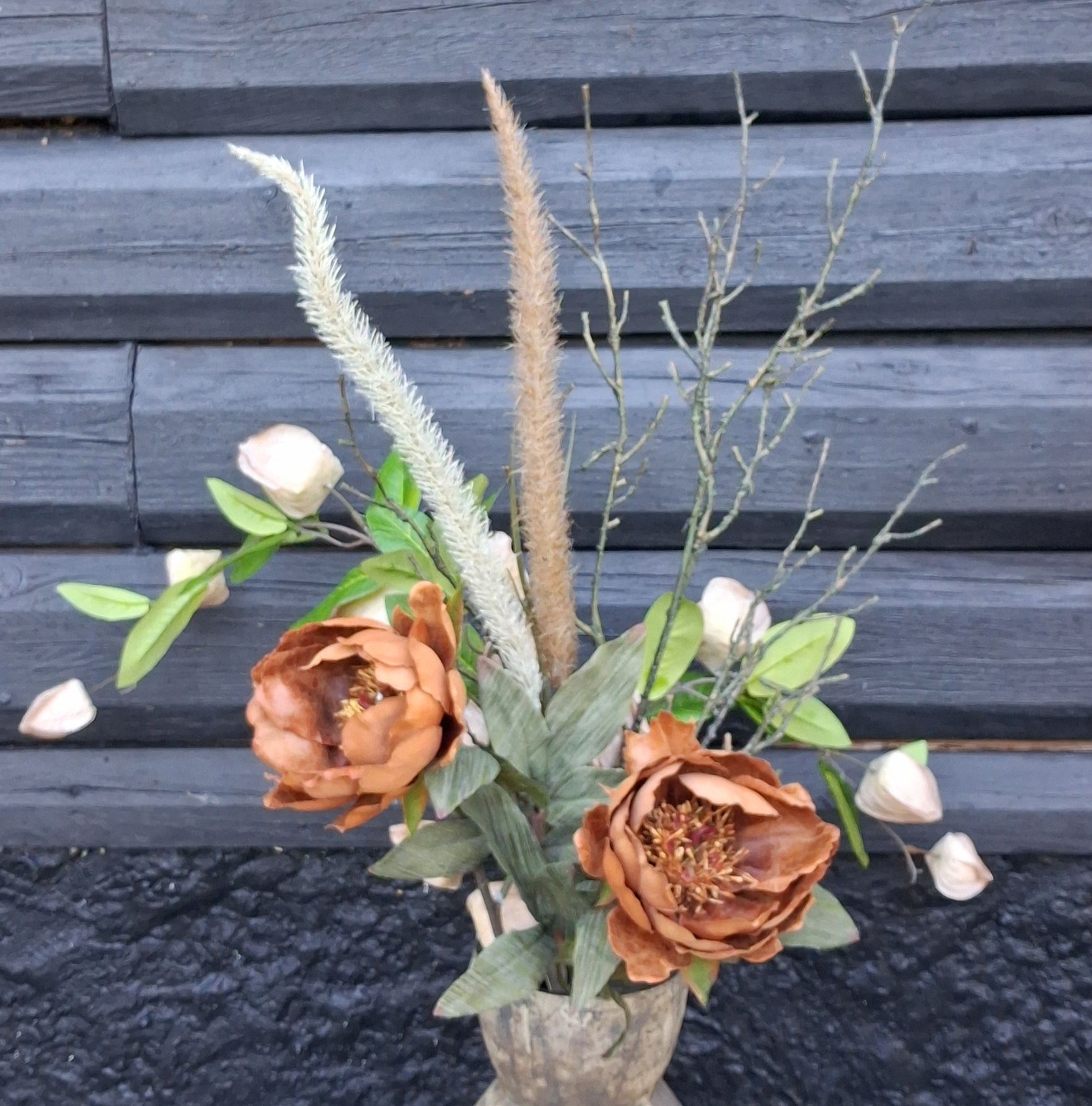 Smukke blomster og grene