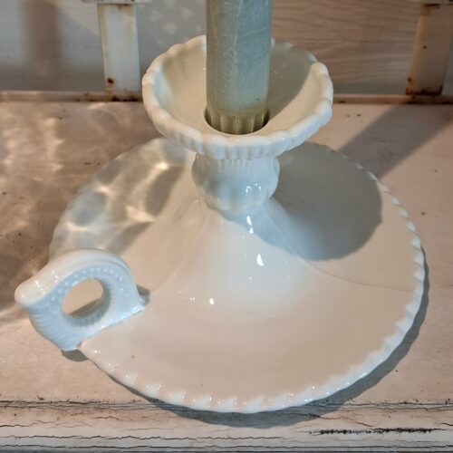 Elegant hvid Kammerstage i porcelæn