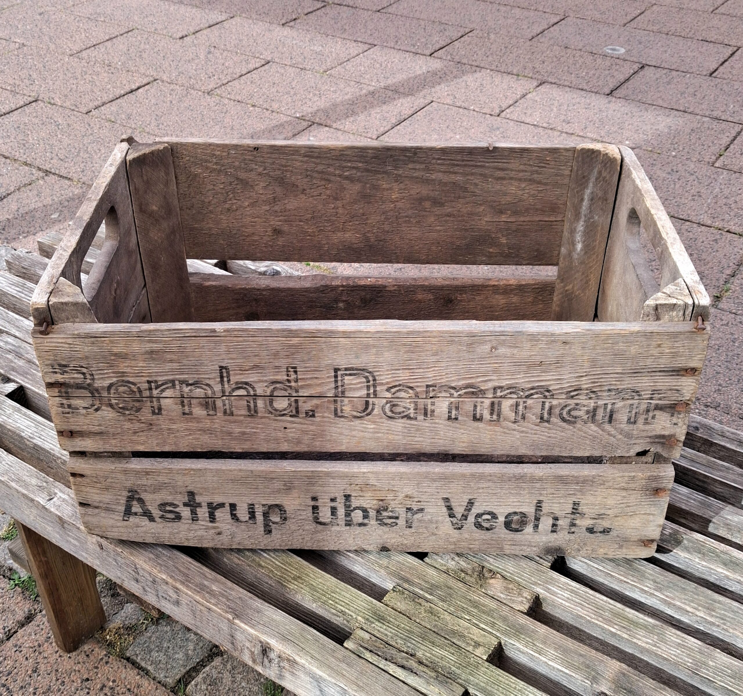 Rustik gammel trækasse