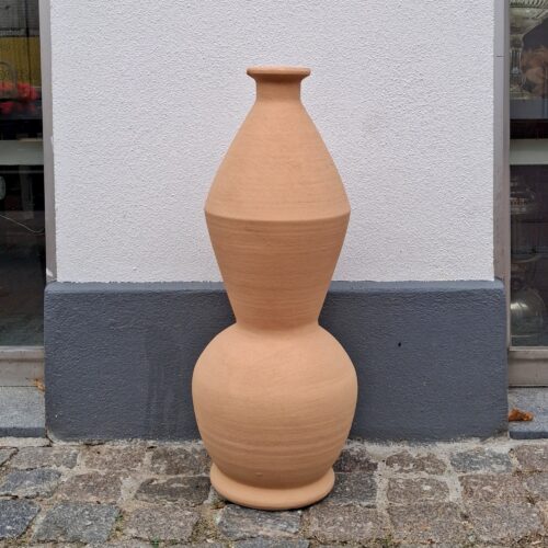 Elegant gulvvase i smukt rustikt look – ny