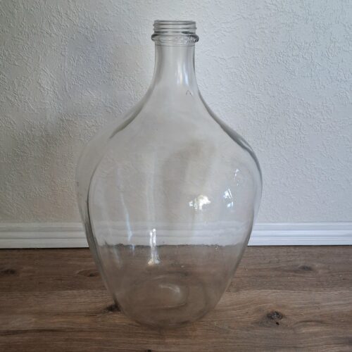 Flot vinballon i klart glas – i fin stand