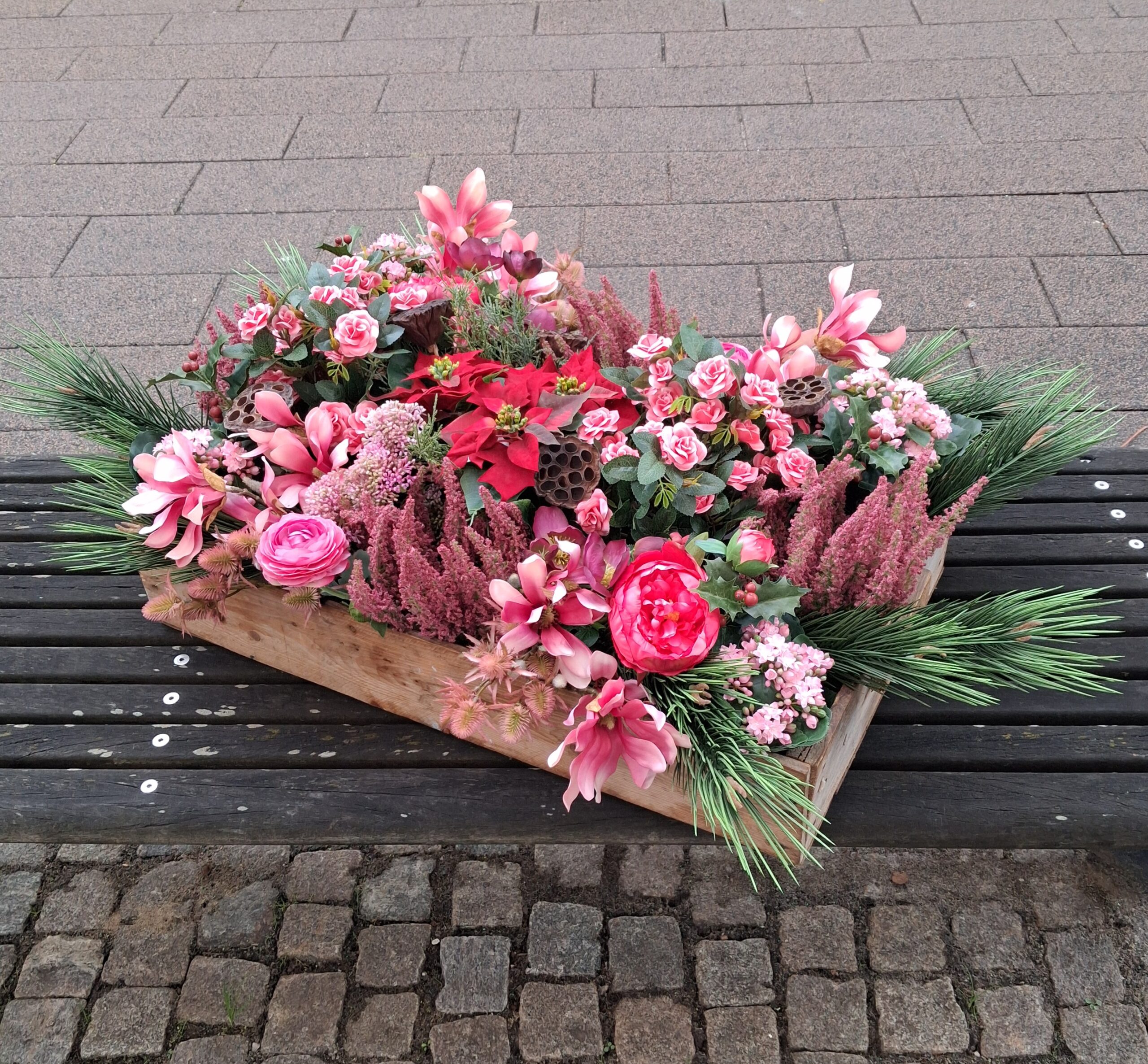 En overdådig sammenplantning..